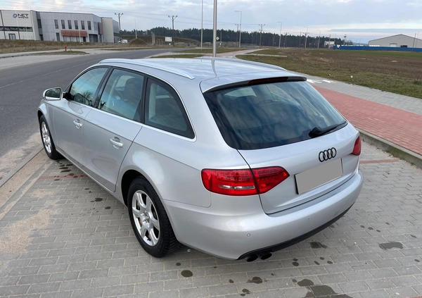 Audi A4 cena 32900 przebieg: 112000, rok produkcji 2010 z Nidzica małe 407
